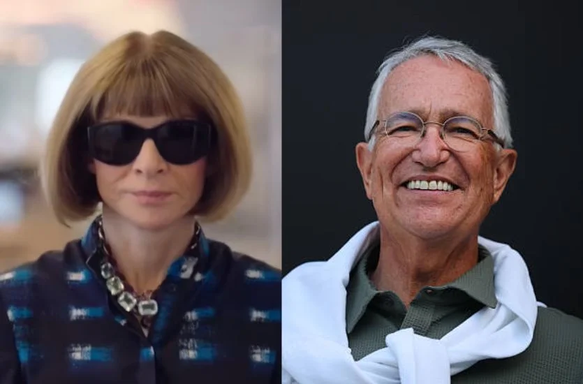 Anna Wintour and Ricardo Salinas