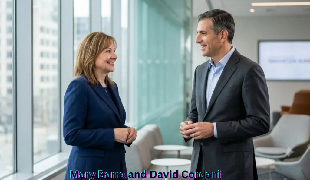Mary Barra and David Cordani
