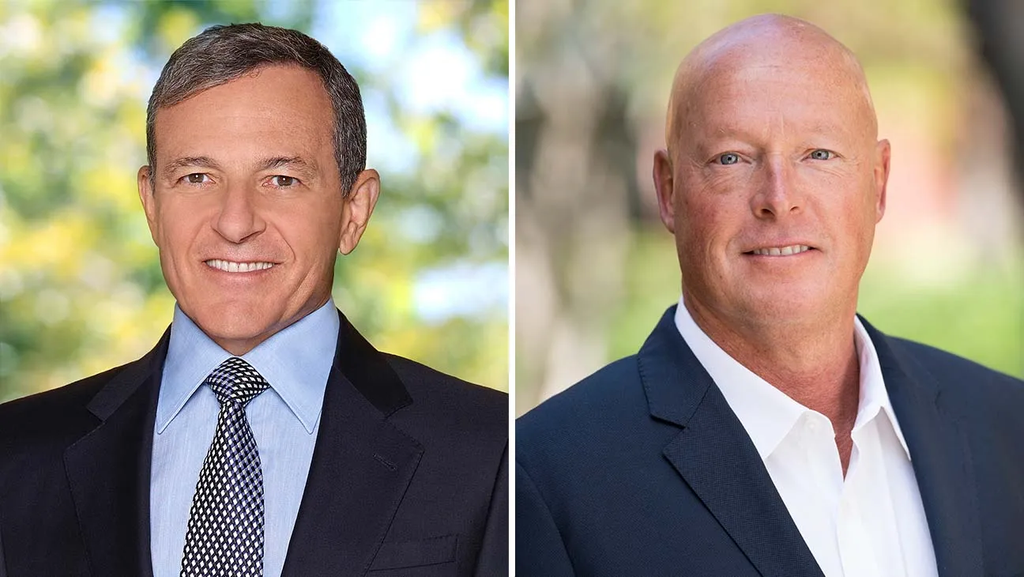 Bob Chapek and John Paulson